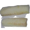 Frozen pacific cod fillets loins